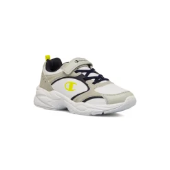 Sneakers bianche e beige chiaro da Bambino Champion Count B Ps Low