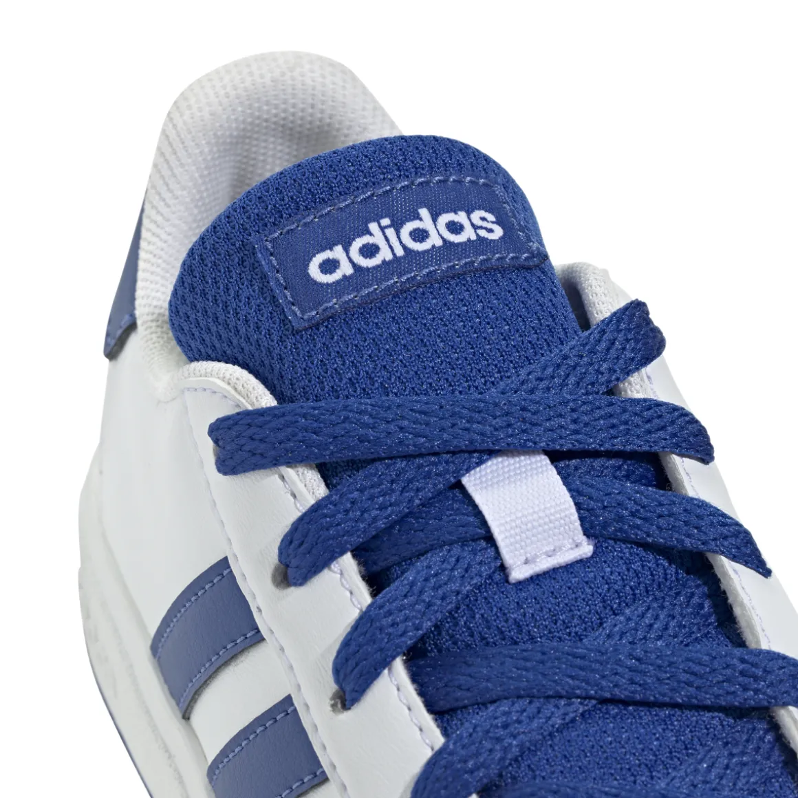 Sneakers bianche e blu da Ragazzo adidas Grand Court 2.0