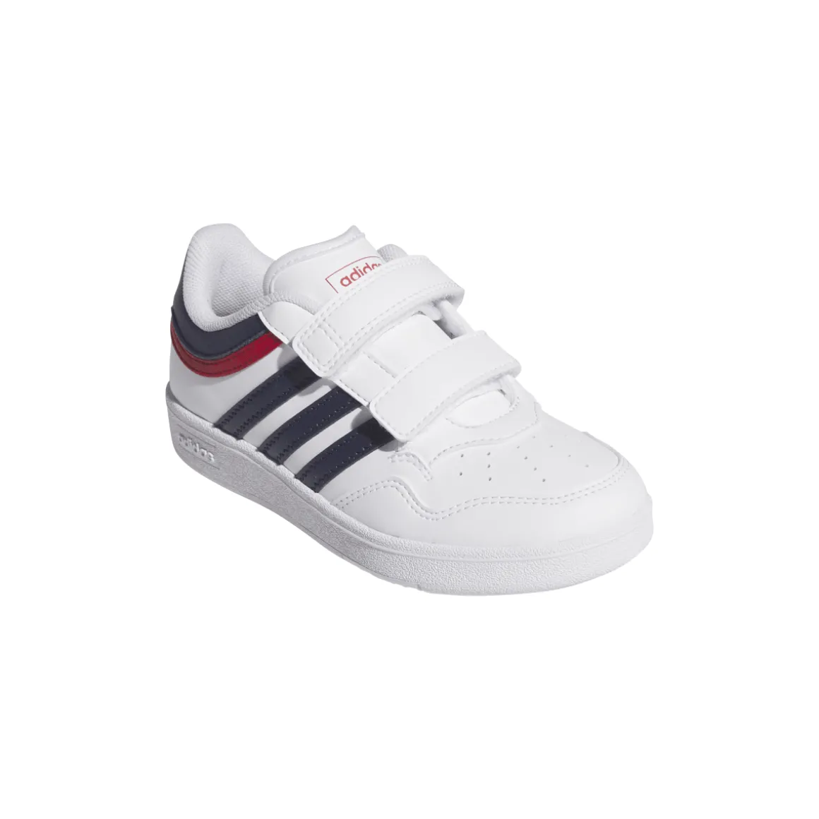 Sneakers bianche e blu da Ragazzo HOOPS 4.0 adidas