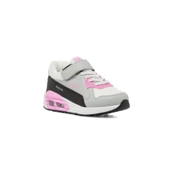 Sneakers bianche e grigie da ragazza con strappo Everlast