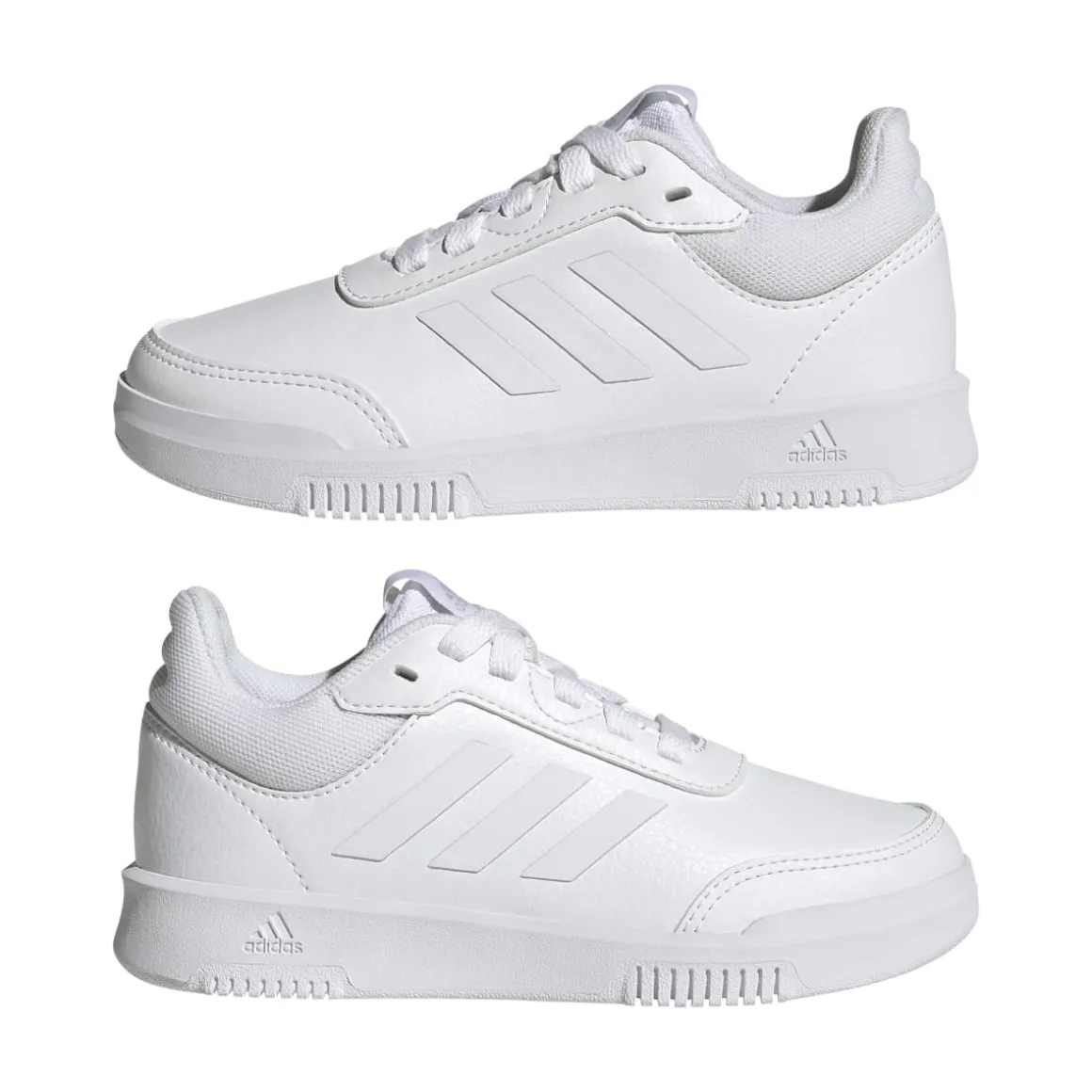 Sneakers bianche e grigie da ragazzo adidas Tensaur Sport 2.0