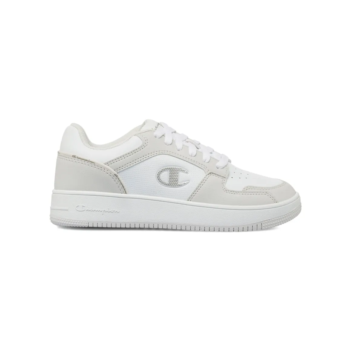 Sneakers bianche e grigio chiaro da Ragazza Champion