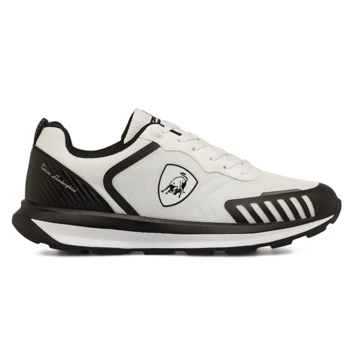 Sneakers bianche e nere da Uomo Tonino Lamborghini ThunderPulse Exclusive