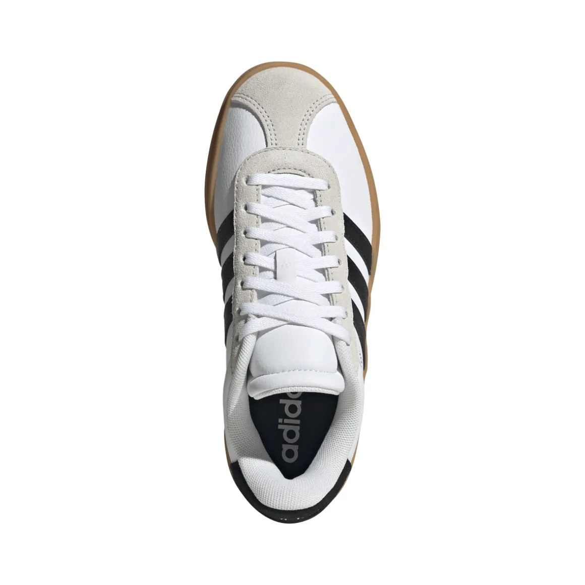 Sneakers bianche e nere da Ragazza adidas VL COURT BOLD J