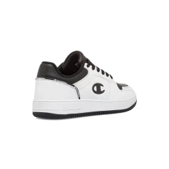 Sneakers bianche e nere da donna con logo Champion 2.0 Low