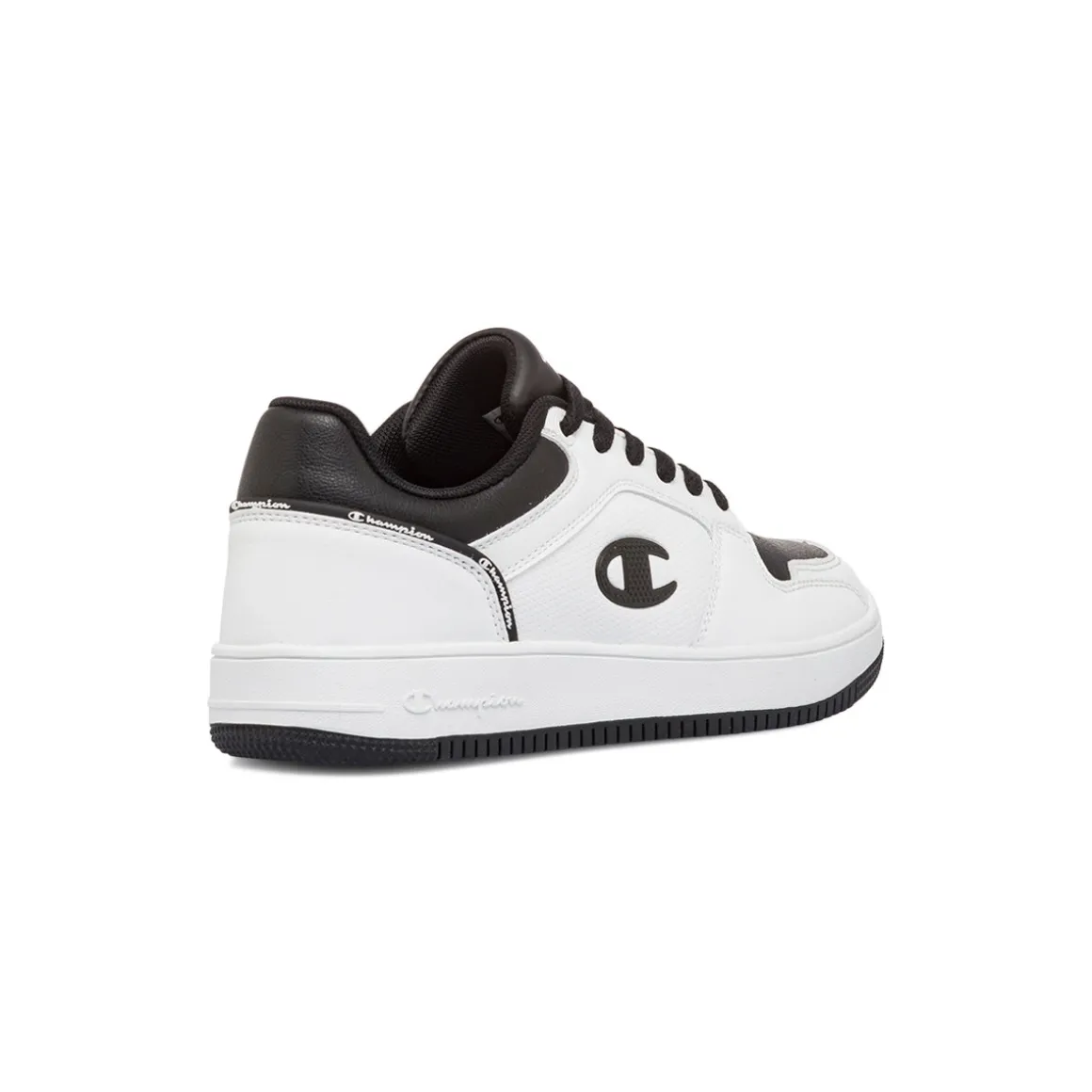 Sneakers bianche e nere da donna con logo Champion 2.0 Low