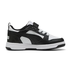 Sneakers bianche e nere da Bambino con chiusura a strappo Puma