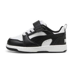 Sneakers bianche e nere Primi passi Bambino con strappo Puma Rebound