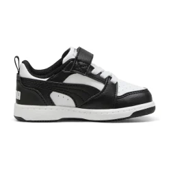 Sneakers bianche e nere Primi passi Bambino con strappo Puma Rebound