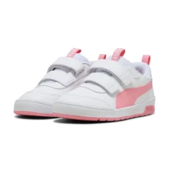 Sneakers bianche e rosa da Bambina con strappo Puma Multiflex 2