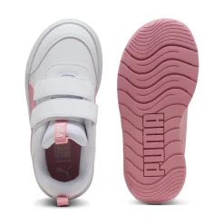Sneakers bianche e rosa da Bambina con strappo Puma Multiflex 2