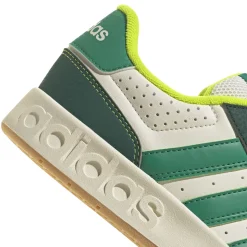 Sneakers bianche e verdi da Ragazzo adidas BreakBase