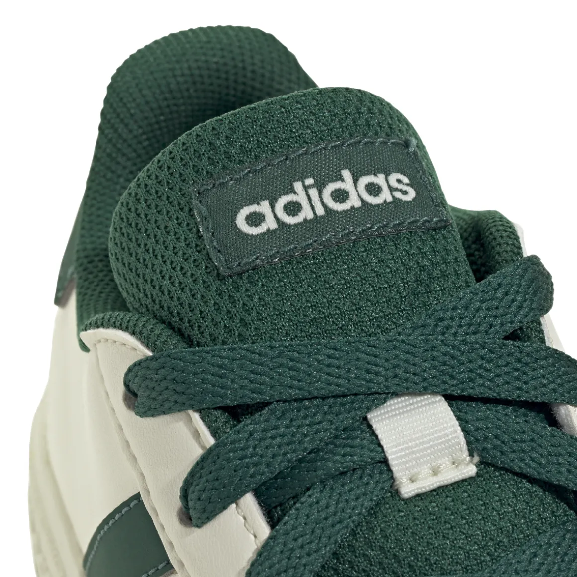 Sneakers bianche e verdi da Ragazzo adidas Grand Court 2.0