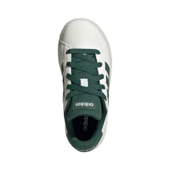 Sneakers bianche e verdi da Ragazzo adidas Grand Court 2.0