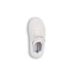 Sneakers bianche primi passi da bambina con logo glitterato Champion Rebound Low G Td