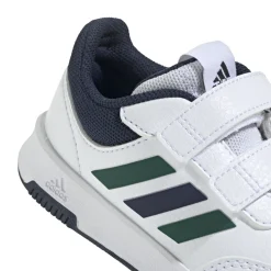 Sneakers bianche Primi Passi bambino con strappo adidas Tensaur 2.0
