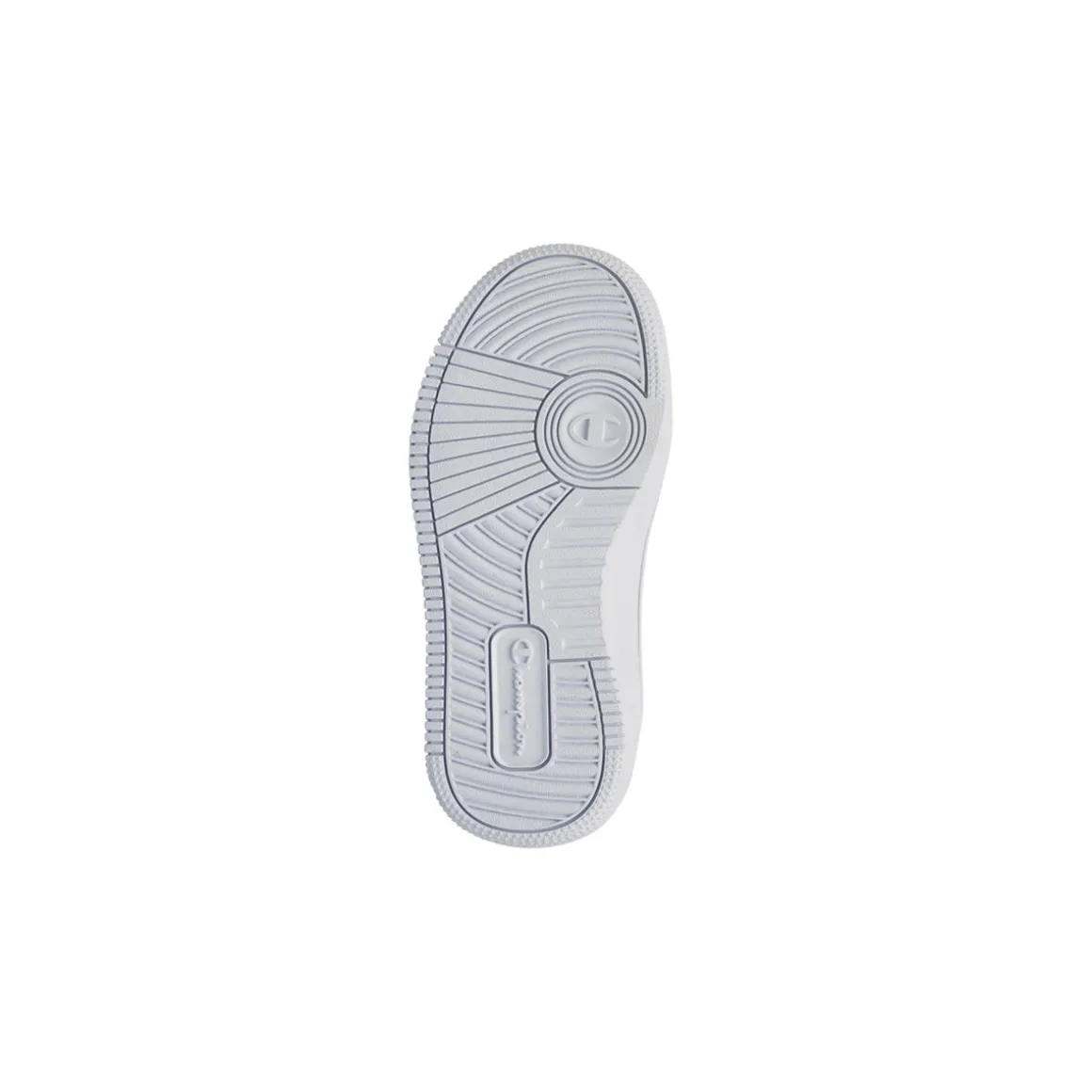 Sneakers bianche primi passi da bambino con logo laterale Champion Rebound Low B Td