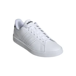 Sneakers bianche Unisex con dettagli logo traforati laterali adidas