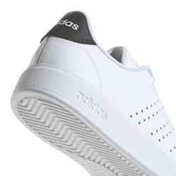 Sneakers bianche Unisex con dettagli logo traforati laterali adidas