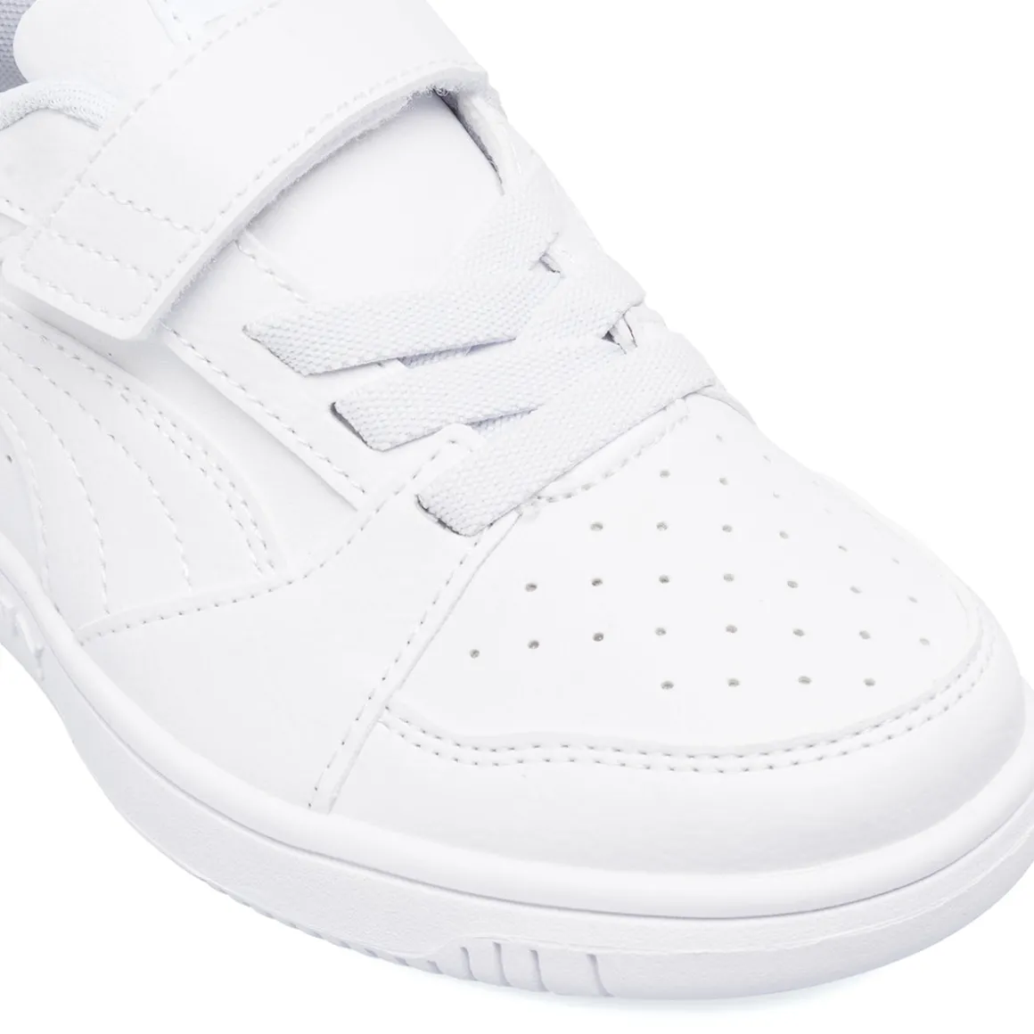 Sneakers bianchecon strappo da Bambino Puma Rebound V6
