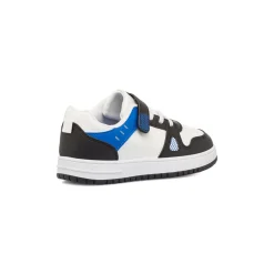 Sneakers bianco da ragazzo Birilli&Monelli con dettagli nero e blu