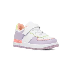 Sneakers bianco da ragazza Le Scarpe di Alice con dettagli multicolore