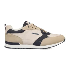 Sneakers bianco off-white e blu da Uomo Ducati