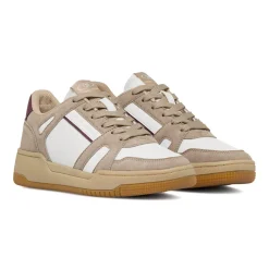Sneakers bicolore beige e bianche da Donna Swish Jeans