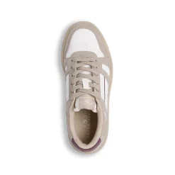 Sneakers bicolore beige e bianche da Donna Swish Jeans