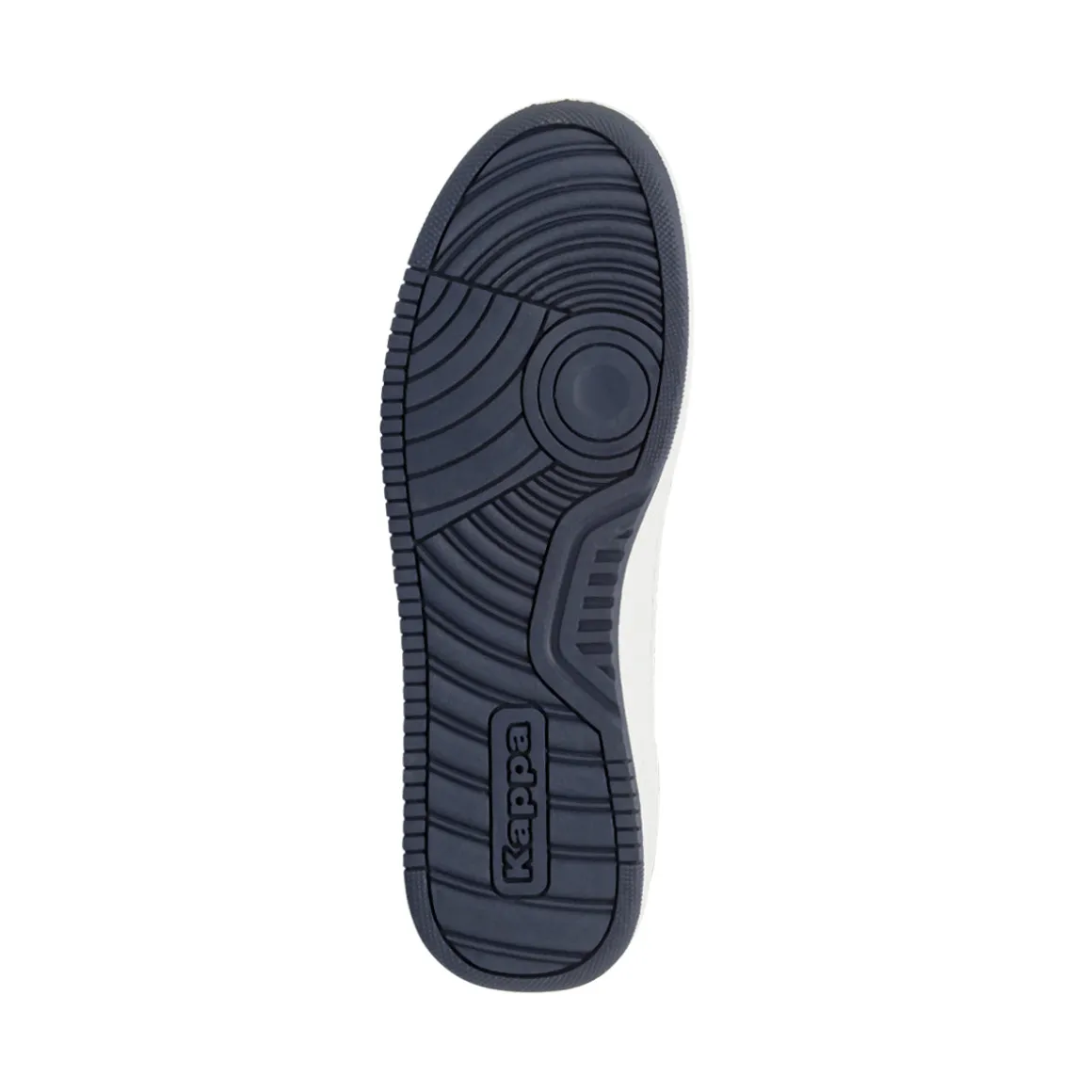 Sneakers bicolore bianche e blu da Uomo Kappa