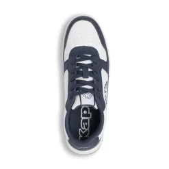 Sneakers bicolore bianche e blu da Uomo Kappa