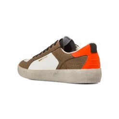 Sneakers bicolore bianche da Uomo Gas