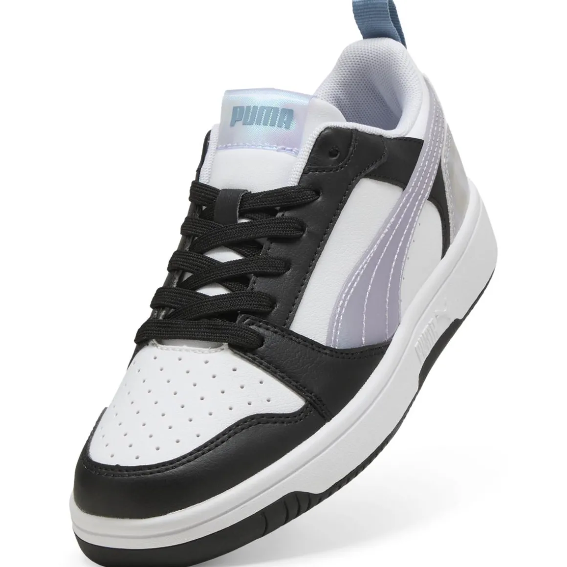 Sneakers bicolore bianche e nere da Ragazza Puma Rebound V6