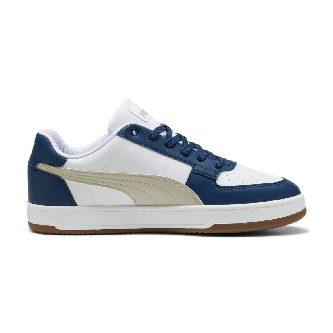 Sneakers bicolore bianco e blu da Uomo Puma Caven 2.0