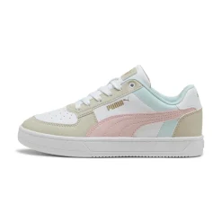 Sneakers bicolore bianco e beige da Ragazza Puma Caven 2.0