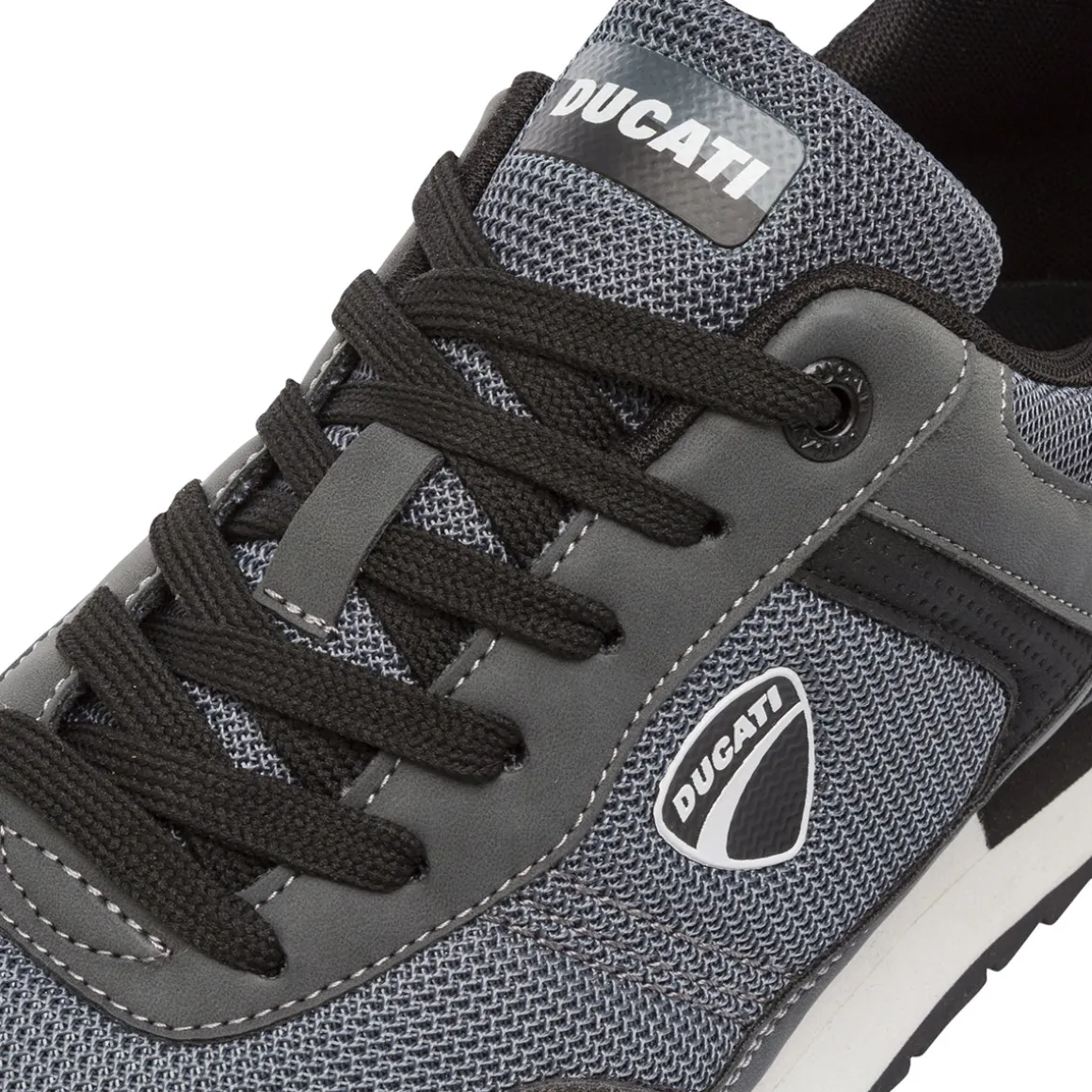 Sneakers bicolore blu e grigie da Uomo Ducati