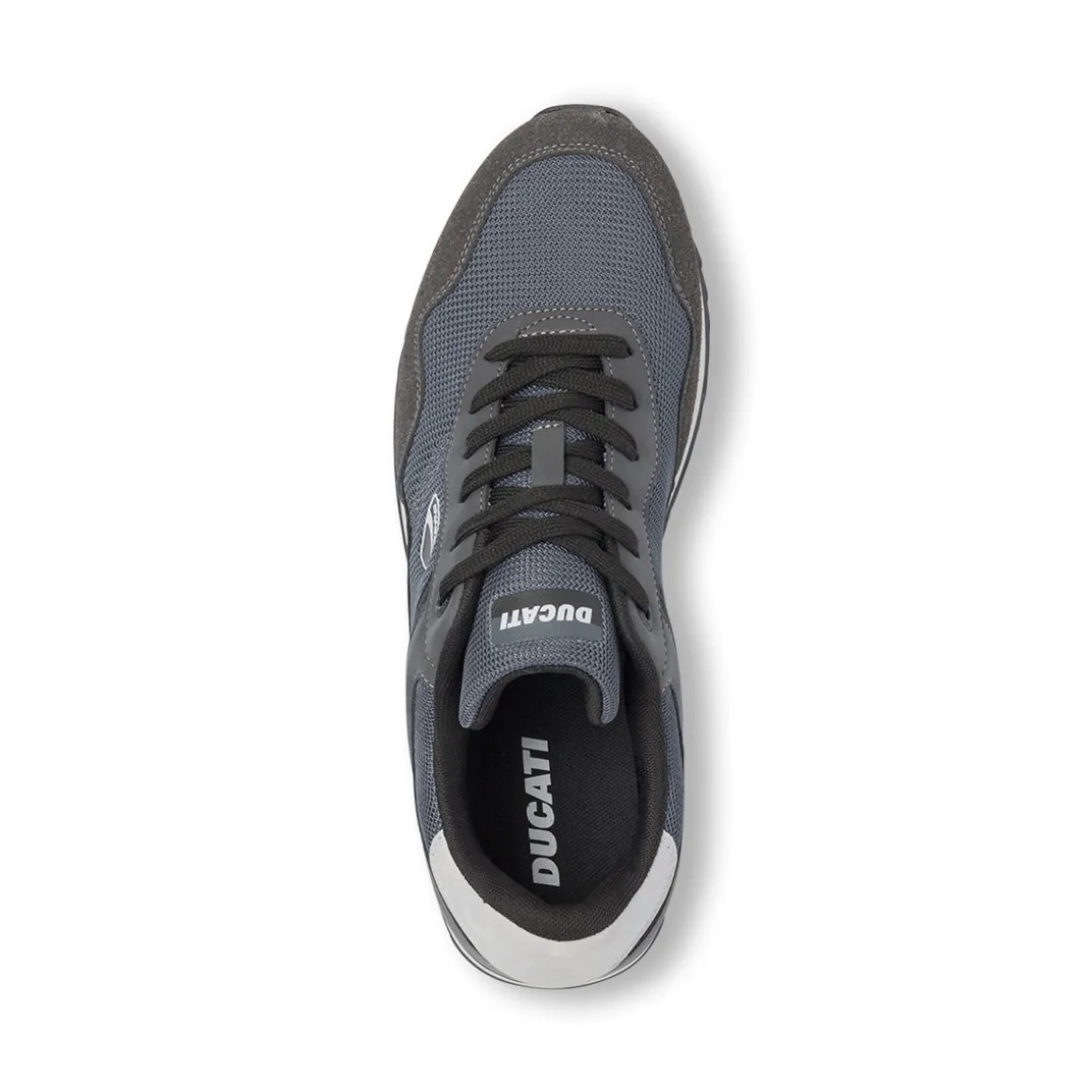 Sneakers bicolore blu e grigie da Uomo Ducati