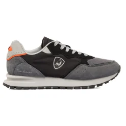 Sneakers bicolore grigio e nere da Uomo Tonino Lamborghini
