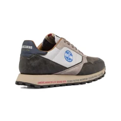 Sneakers bicolore grigio e bianco da Uomo Americanino