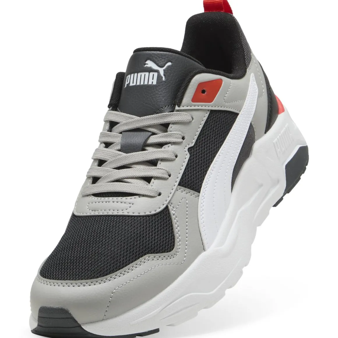 Sneakers bicolore grigio e nero da Uomo Puma Trinity 2