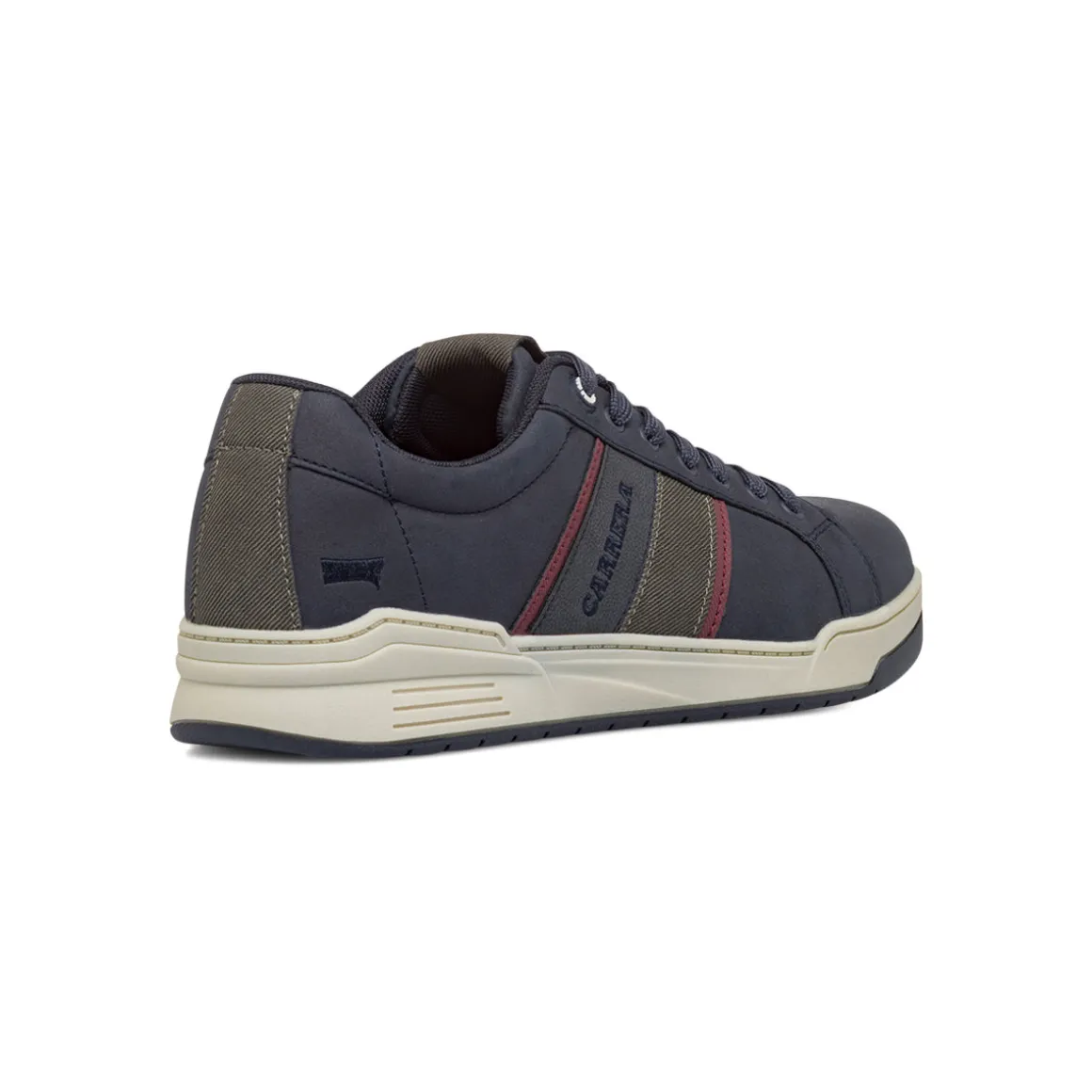 Sneakers blu con dettagli bordeaux da Uomo Carrera Jeans