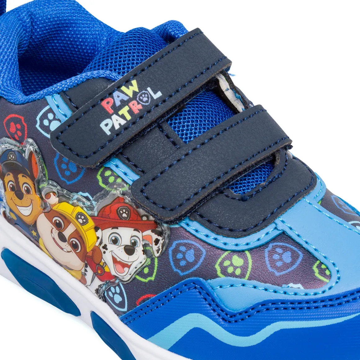 Sneakers blu con luci da Bambino e strappo Paw Patrol