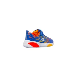 Sneakers blu con luci da Primi Passi Bambino Champion Wave