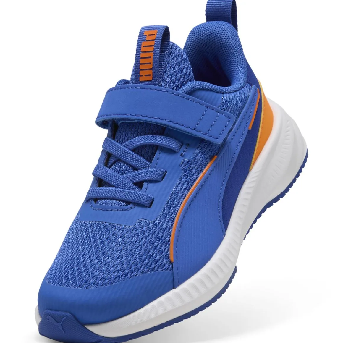 Sneakers blu con strappo da Ragazzo Puma Flyer 3