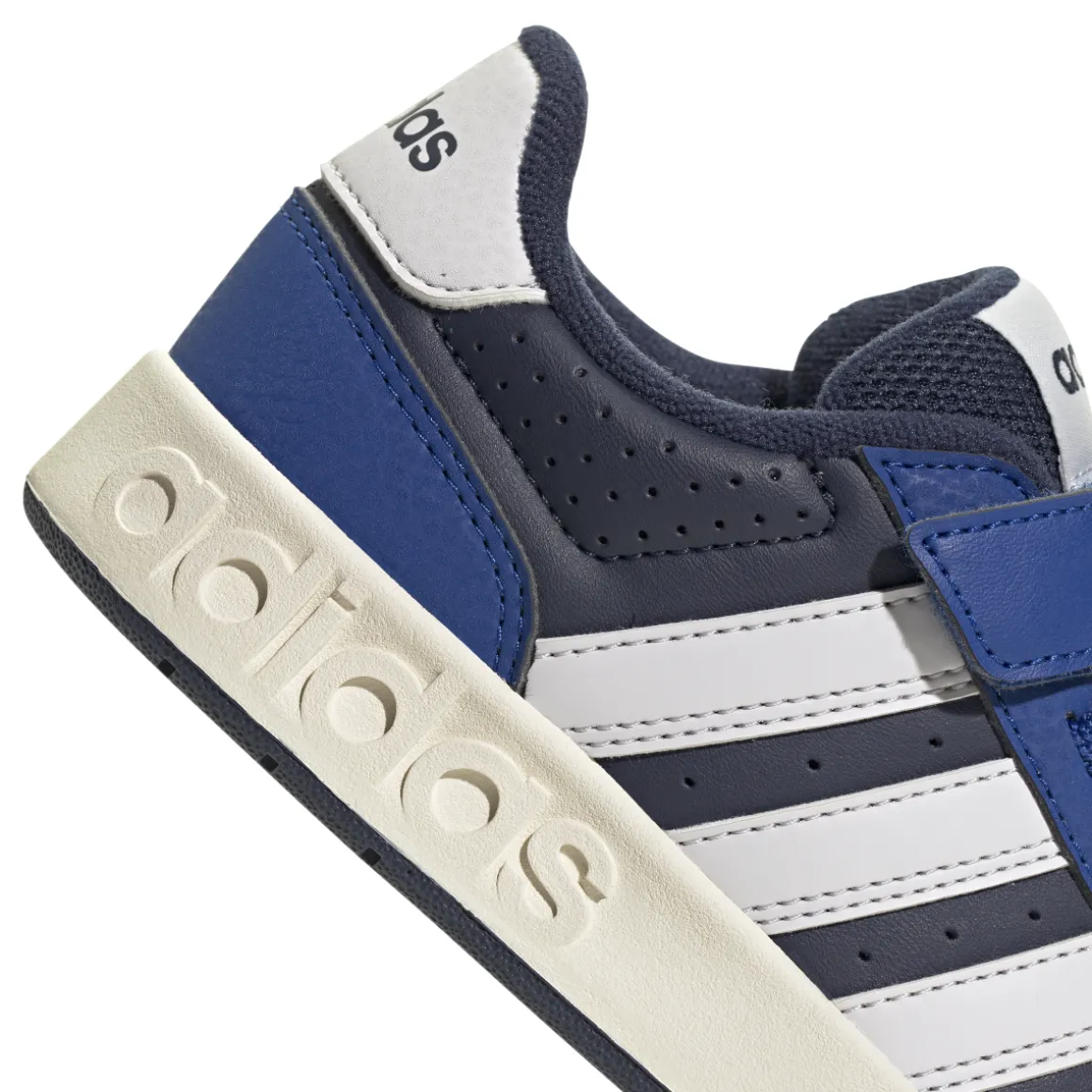 Sneakers blu con strappo da Bambino adidas BreakBase