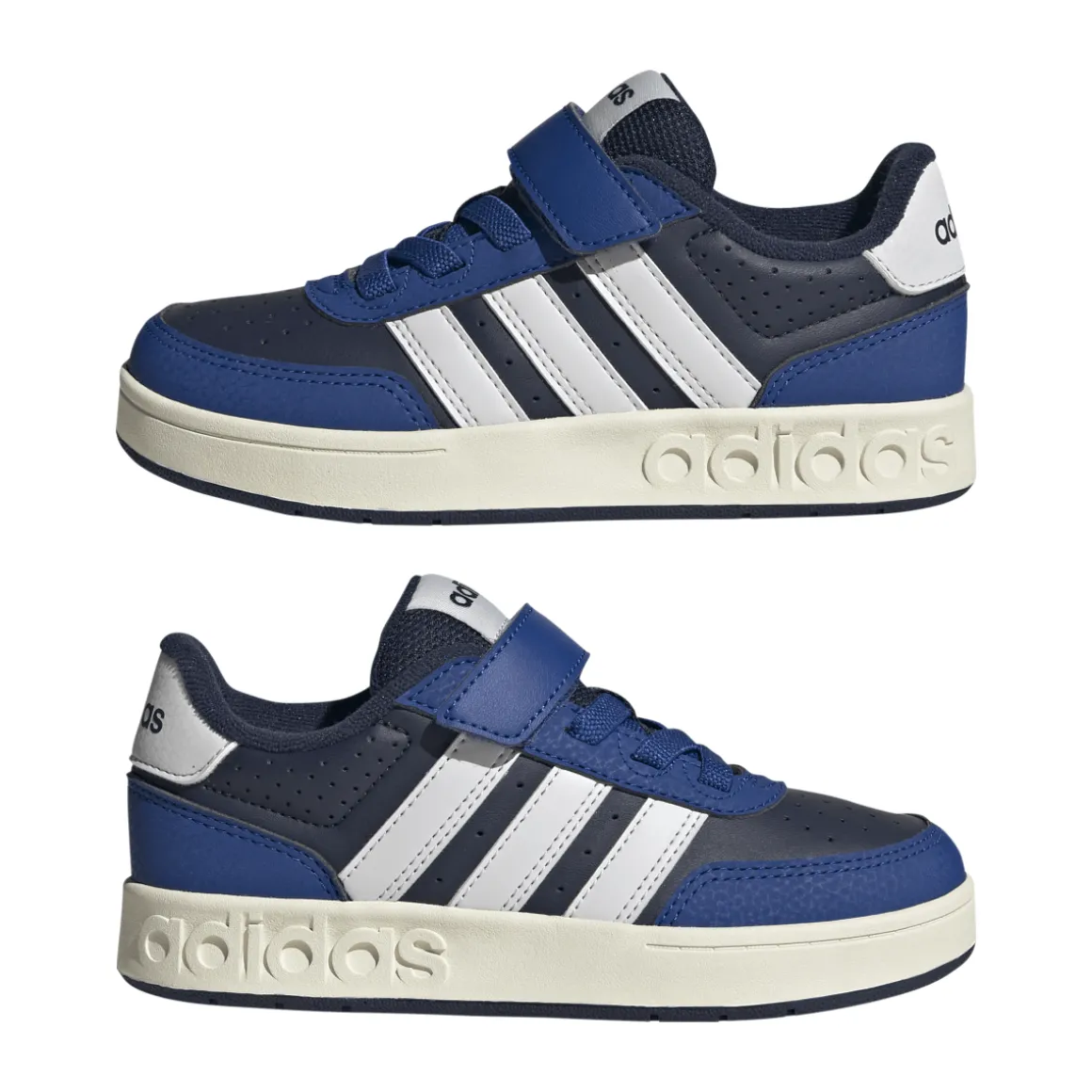 Sneakers blu con strappo da Bambino adidas BreakBase