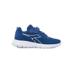 Sneakers blu da Bambino con chiusura a strappo Diadora