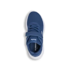 Sneakers blu da Bambino con chiusura a strappo Diadora