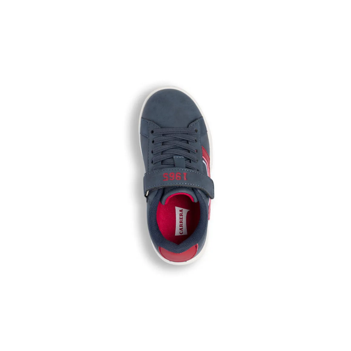 Sneakers blu da Bambino con chiusura a strappo Carrera