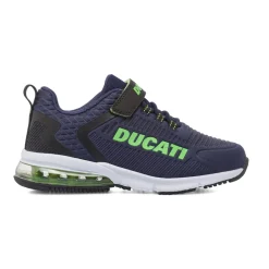 Sneakers blu da bambino con ammortizzazione ad aria Ducati